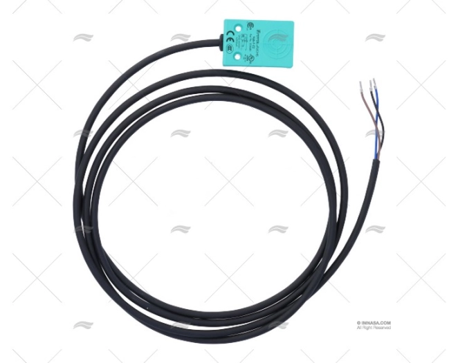 SENSORE QUADRATO CON CAVO DA 25CM