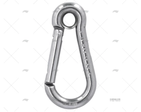 MOSCHETTONE CON OCCHIELLO  10mm INOX KONG