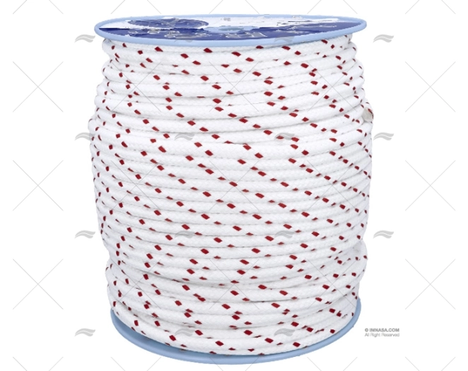 CIMA STANDARD 10mm BIANCO/ROSSO 200m LIROS