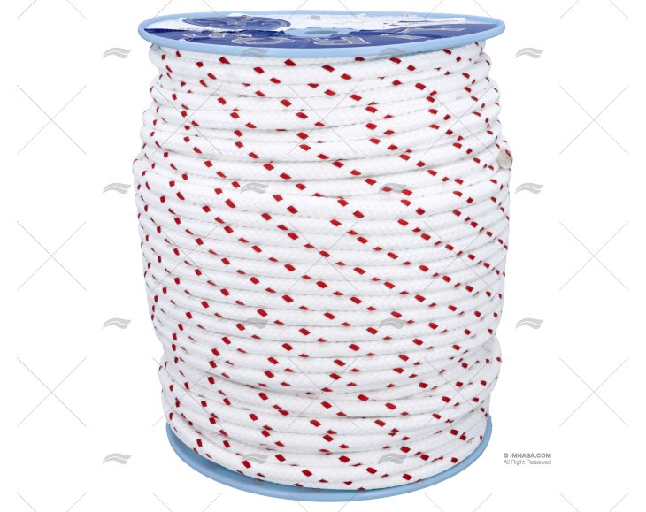 CIMA STANDARD 12mm BIANCO/ROSSO 200m LIROS
