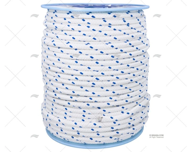 CIMA STANDARD 12mm BIANCO/BLU 200m LIROS