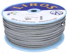 RACER LIROS ROPE 08mm SILVER 200m