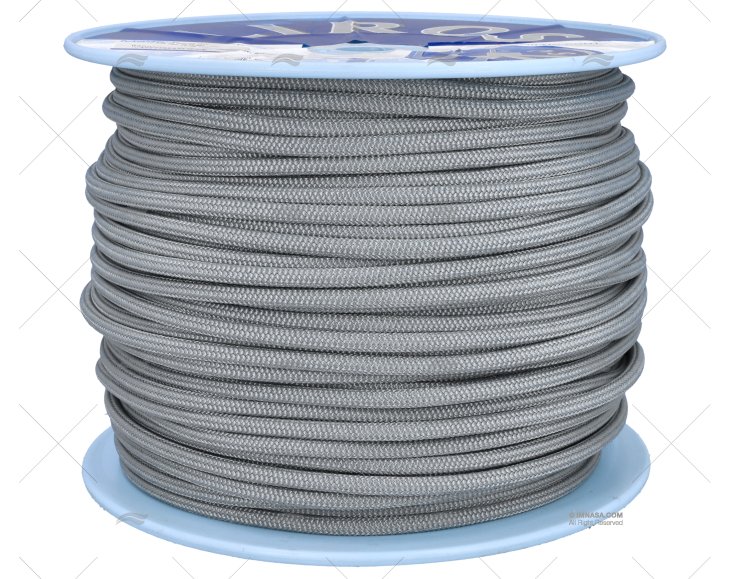 RACER LIROS ROPE 08mm SILVER 200m