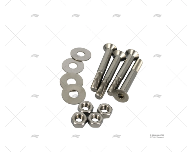 SET VITI PIEDISTALLO 12x90 ENGU. CLASS LEWMAR