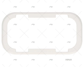 MOLDURA PLÁSTICO ST1 COR BRANCO LEWMAR