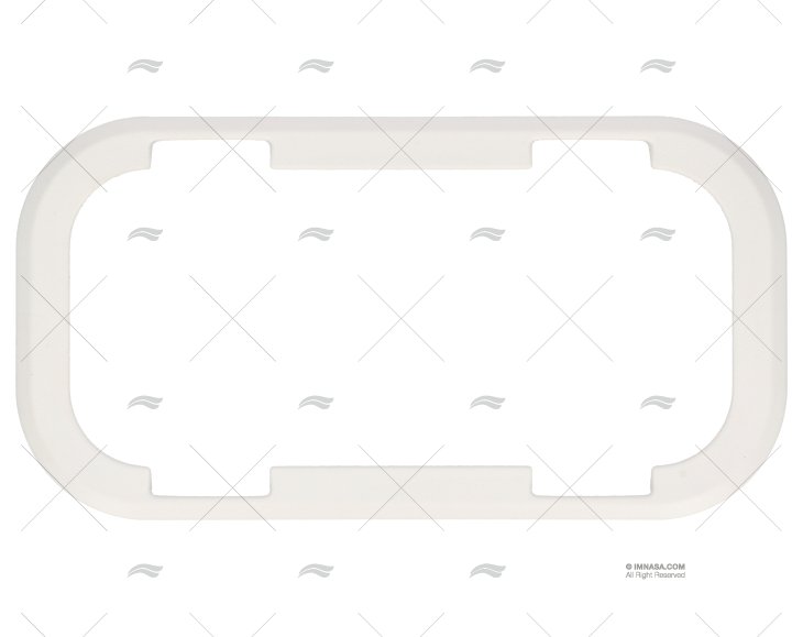MOLDURA PLÁSTICO ST1 COR BRANCO LEWMAR