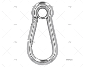 MOSQUETÃO INOX-316 COM OLHAL 05x50mm