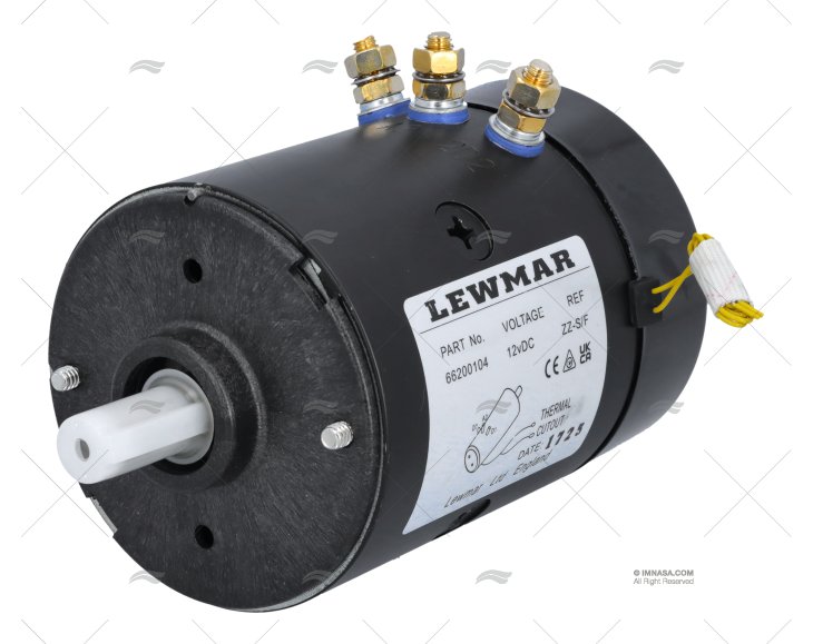 MOTOR 12V 1000W + KEY LEWMAR