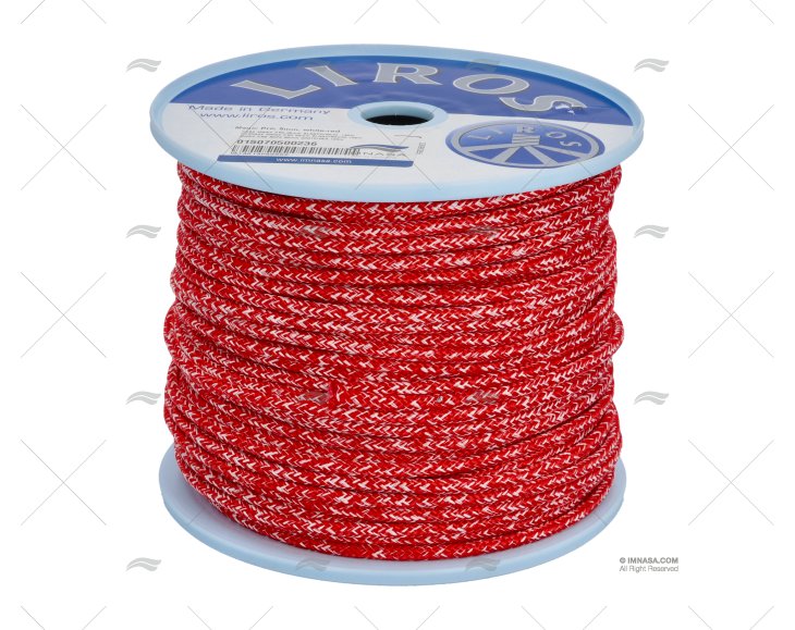 CIMA MAGIC PRO 05mm BIANCO/ROSSO  100m LIROS