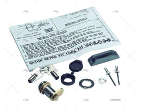 CIERRE + LLAVE PARA ESCOTILLA LEWMAR