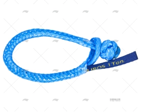 SHACKLE TEXTILE  6mm BLUE MAX LOAD 1t
