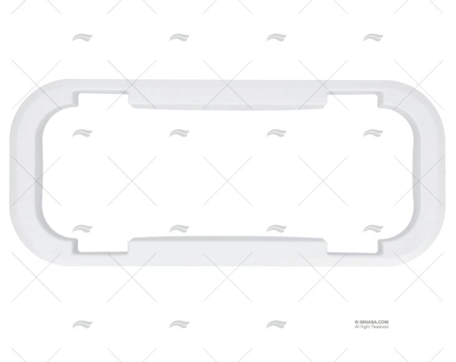 MOLDURA PLÁSTICO ST3 COR BRANCO LEWMAR
