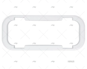 MOLDURA PLÁSTICO ST3 COR BRANCO LEWMAR