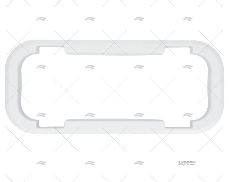 MOLDURA PLÁSTICO ST3 COR BRANCO LEWMAR