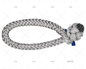 MANILHA TÊXTIL 13mm CINZENTO C. MÁX 2t LIROS