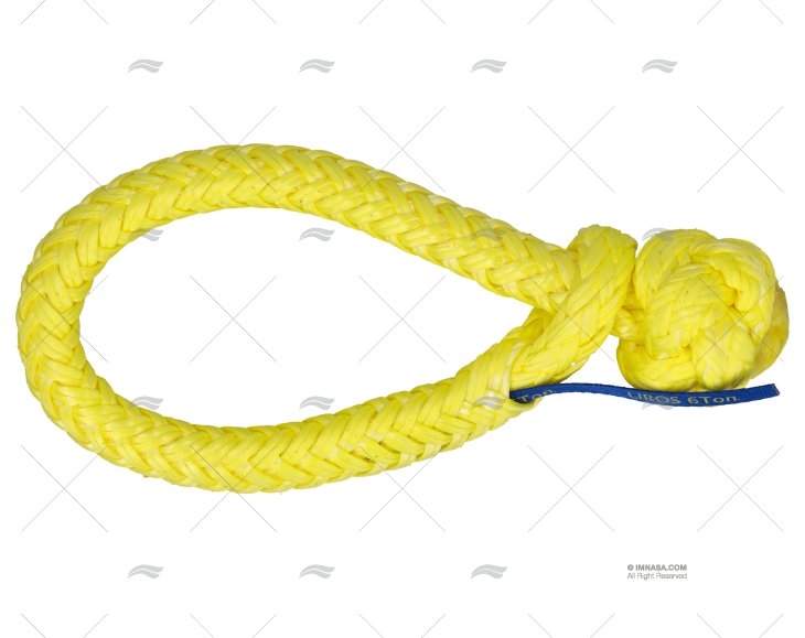 SHACKLE TEXTILE  15mm YELLOW MAX LOAD 6t