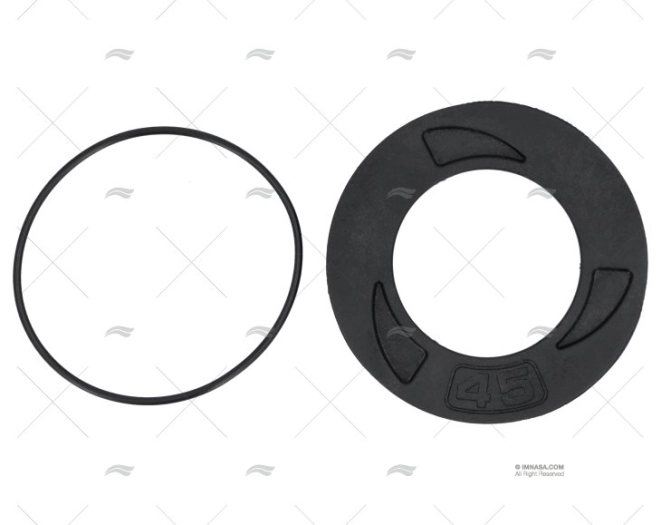 TOP COVER + GASKET FOR 45 EVO LEWMAR