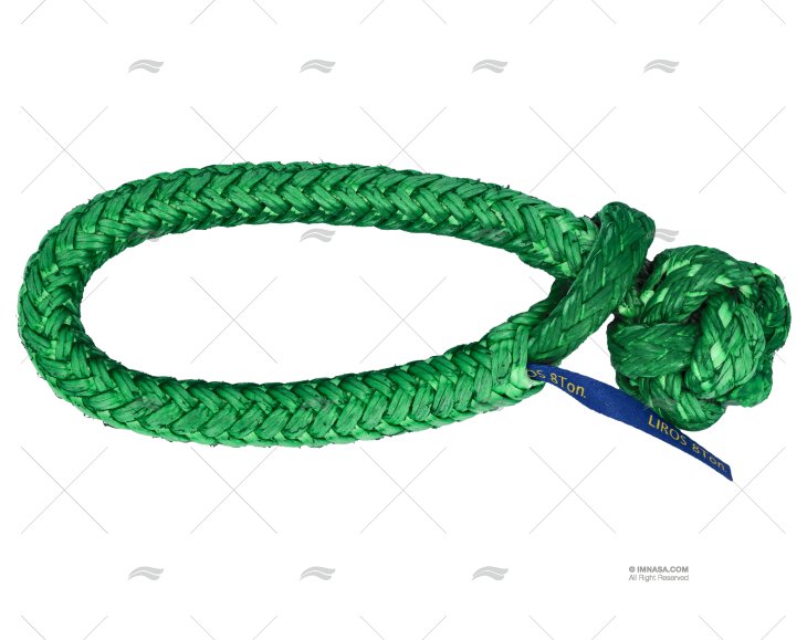 SHACKLE TEXTILE  19mm GREEN MAX LOAD 4t