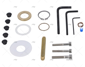 PARAFUSO CHAVETAS E CLIPS PARA V2/3 LEWMAR