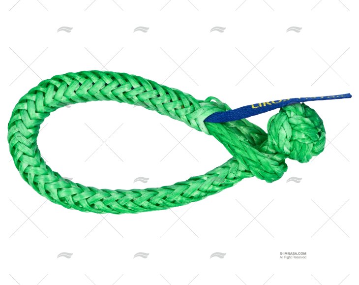 SHACKLE TFFFXTIL 09mm VERDE C. MAX 0,75t LIROS