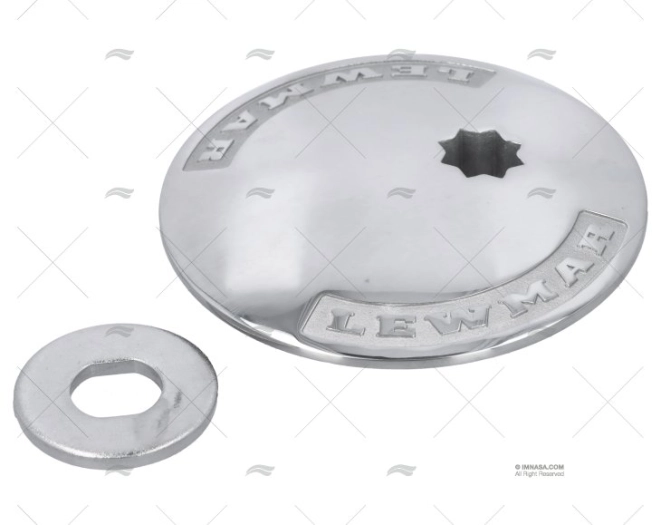COPERCHIO SUPERIORE + RONDELLA PER V700 LEWMAR