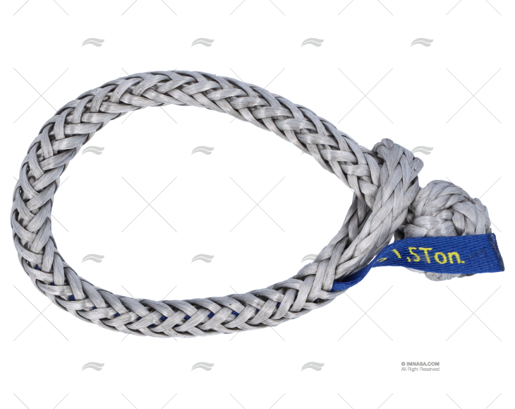 TEXTILE SHACKLES 09mm GREY MAX LOAD 1,5t