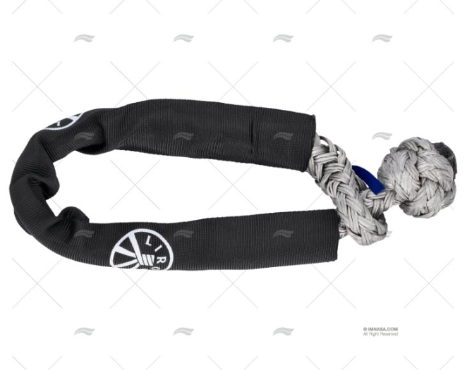 SHACKLE TEXTILE 14mm GREY MAX LOAD 20t LIROS