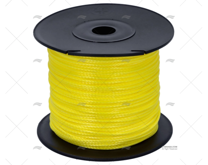 CORDAGE LIROS D-PRO  1,5mm JAUNE 100m