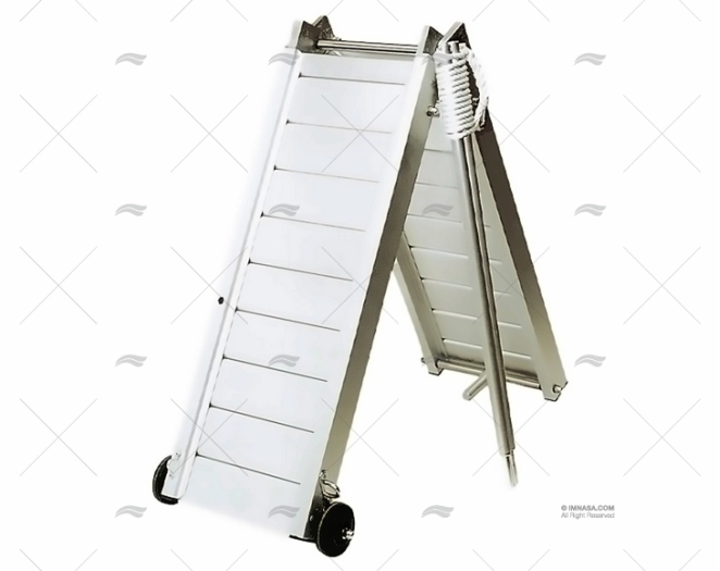 PASSERELLE GR ALU 2000X360mm DOBR. C/MONTANTE
