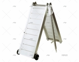 PASSERELLE GR ALU 2000X360mm DOBR. C/MONTANTE