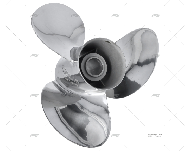 ELICA INOX NS3 D 13 1/2 x 15 DX