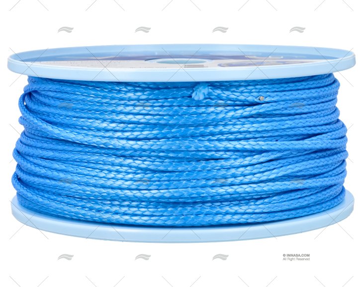 CABO LIROS D-PRO  4mm AZUL 100m