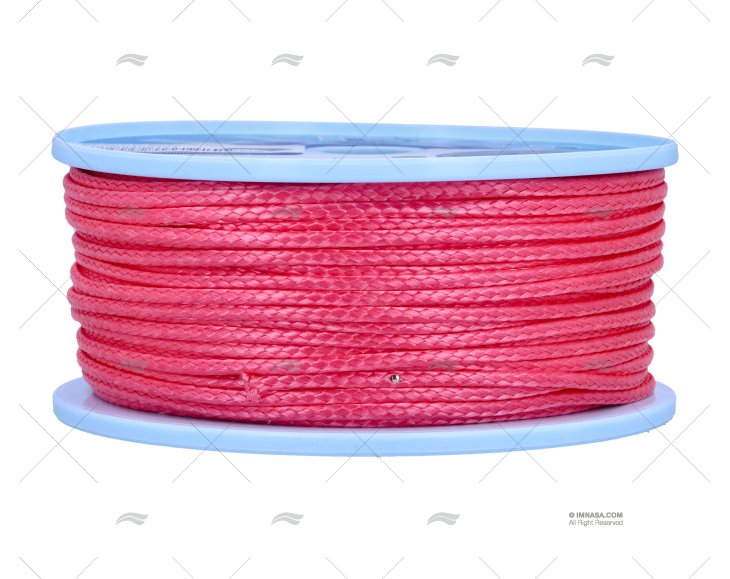CORDAGE LIROS D-PRO 04mm ROUGE 100m