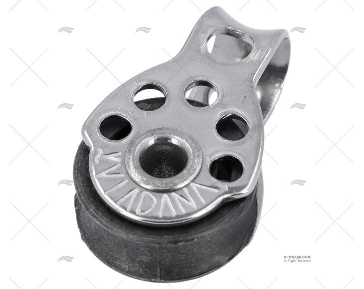 PULEGGIA SINGOLA INOX 17mm VIADANA