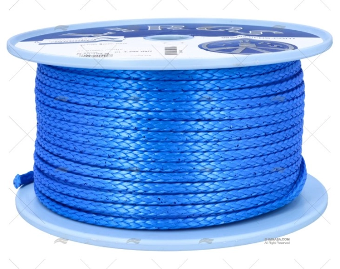 ROPE  LIROS D-PRO 06mm BLUE / ROLL 100MT