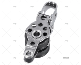 PULEGGIA DOPPIO C/FISSAGGIO 17mm INOX VIADANA