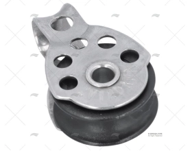 PULEGGIA SINGOLA FISSA 25mm INOX VIADANA