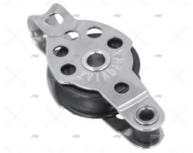 POLIA SIMPLES C/ARRAIGADO 25mm INOX VIADANA