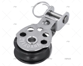 PULEGGIA SINGOLA 25mm INOX VIADANA