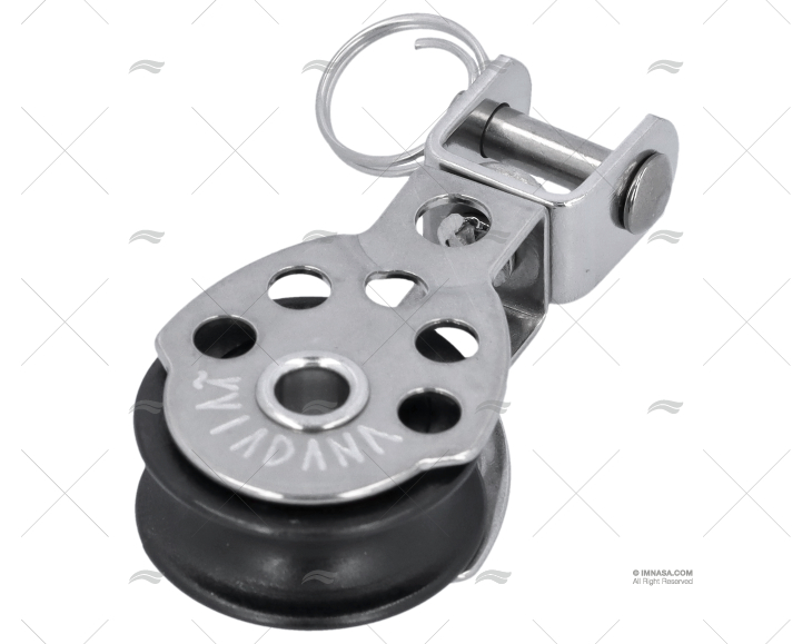 PULEGGIA SINGOLA 25mm INOX VIADANA