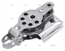 POLIA DUPLO FIXA 25mm INOX VIADANA