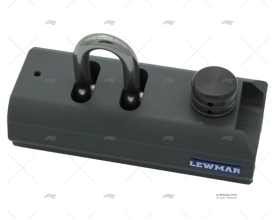 SZ 2 T-TRACK SLIDER W/ SHACKLET & PLUNGE LEWMAR