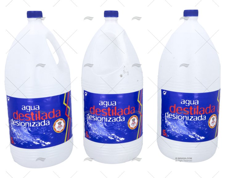 ÁGUA DESTILADA 5L (3UN.)