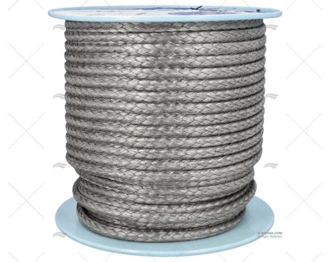 ROPE  LIROS D-PRO 12mm GREY / ROLL 100MT