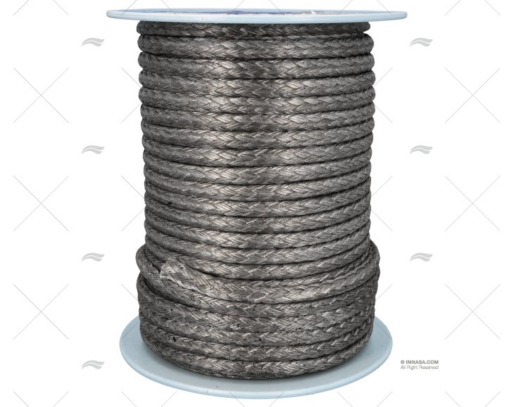 CORDAGE LIROS D-PRO 14mm GRIS 100m