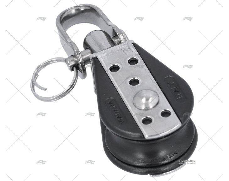 PULEGGIA SEMPLICE GIREVOLE GRILLO 6mm VIADANA