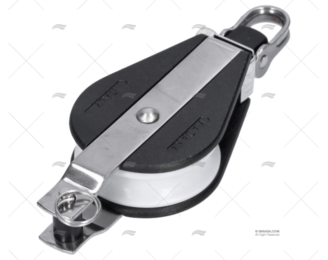 SIMPLE BLOCK W/ROOT AND SHACKLE 10mm VIADANA