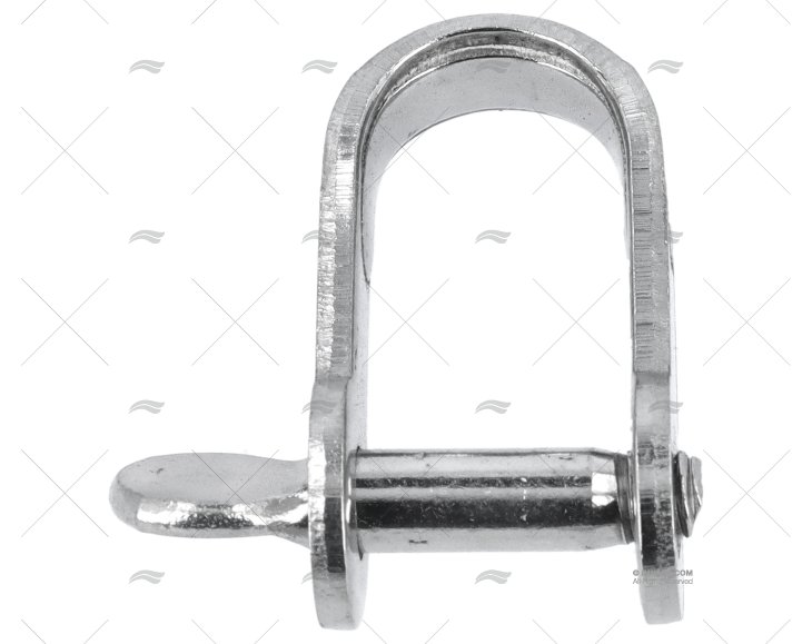 MANILHA PLANA 05mm x 12mm INOX VIADANA