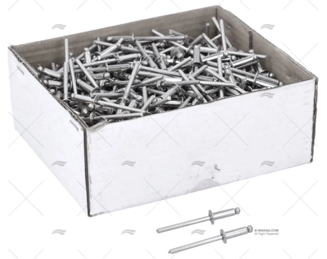 RIVETTO DIN7337 A2 4x12  (500)