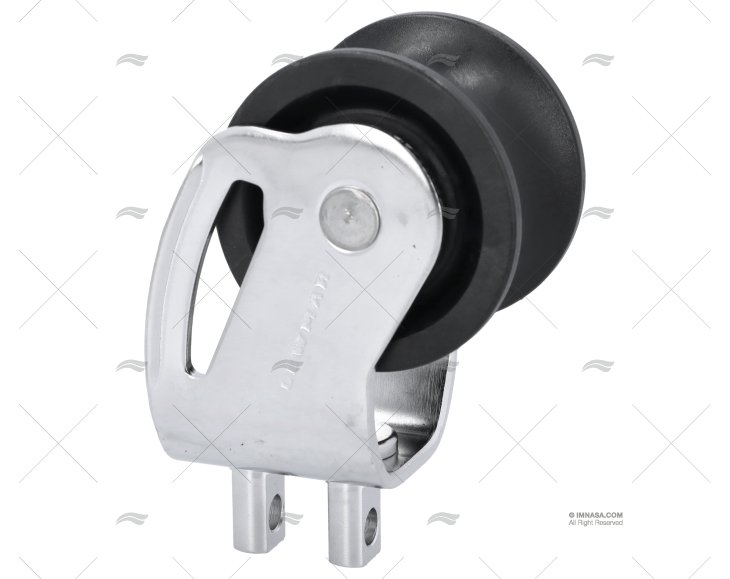 PULLEY W/SUPPORT GENOA TRAVELLER CAR